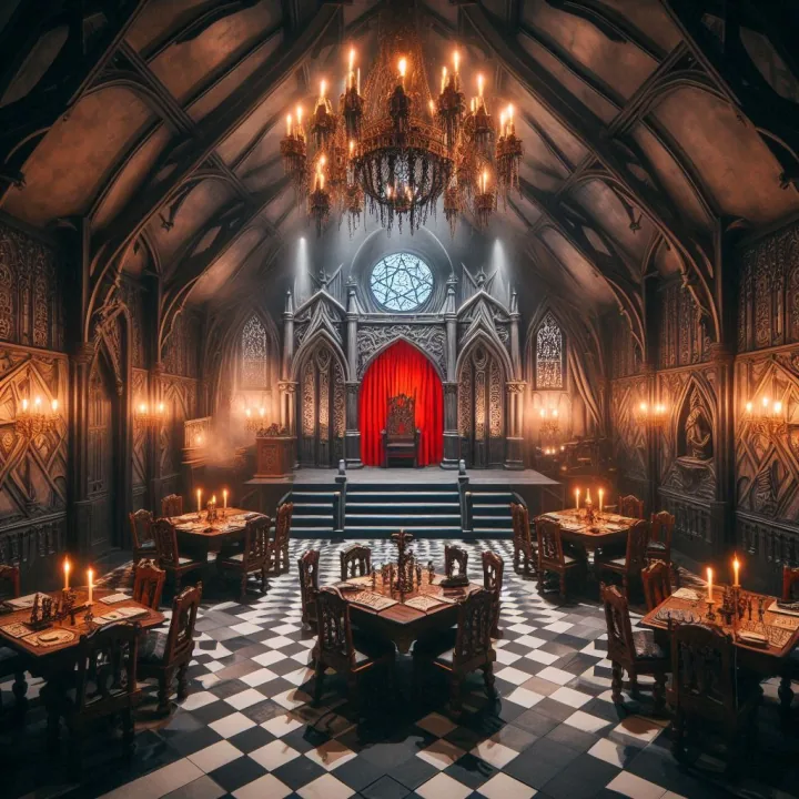 Gothic Gaming Hall